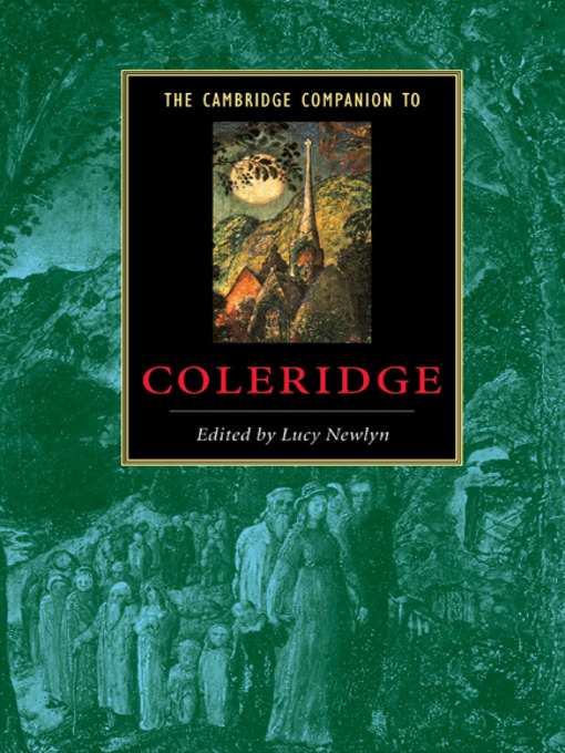 Title details for The Cambridge Companion to Coleridge by Lucy Newlyn - Available